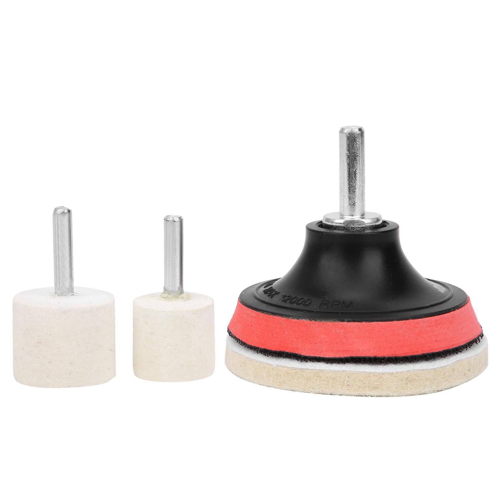 

Набор из 8 штук шерстяных полировальных кругов для полировки автомобильного стекла, часов, ювелирных изделий