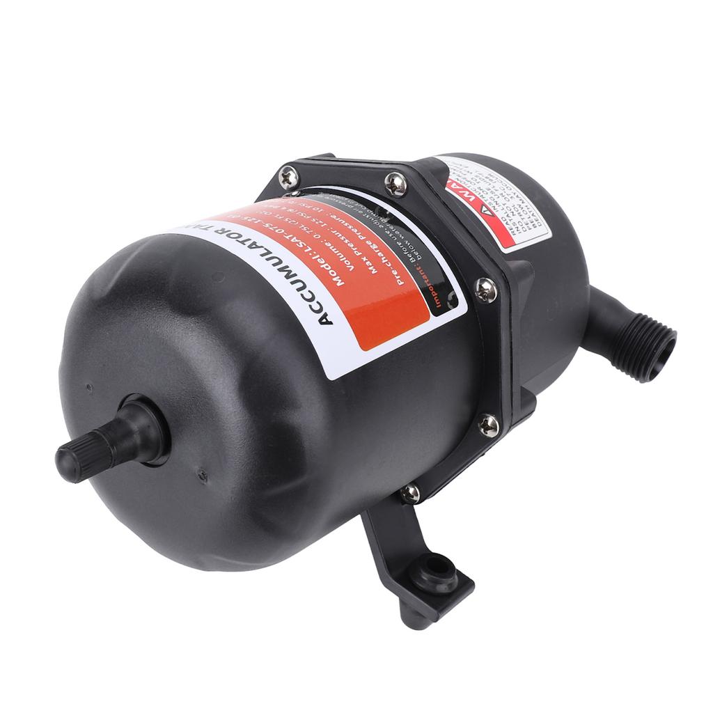 0.75L Mini Pressure Tank with Clamps 1 2 MNPT Port Pre Pressurized Accumulator Tank for RV Boat Trailer Maximum 125PSI