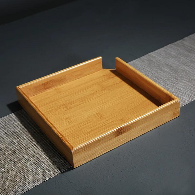 Full Bamboo Tea Box Puerh Tea Cake Box Simple Storage Organizer Multi-layer Tea Leaf Boxes Home Gift