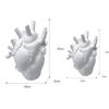 Vase Nordic Style Heart Shape Anatomical Flower Flower Pot Dried Vases Sculpture Desktop Plant Pot for Home Decor Ornament Gifts