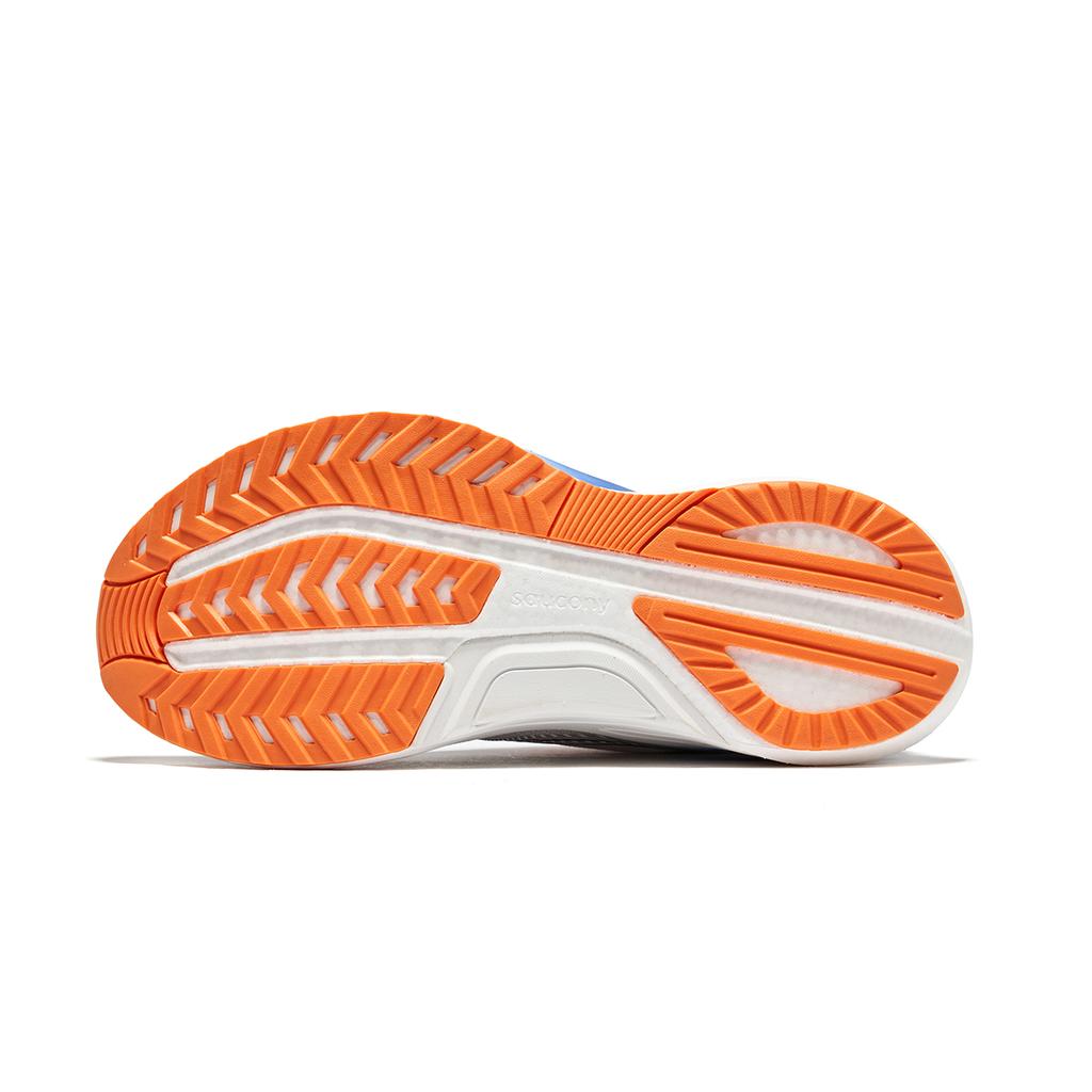 Saucony Marshal Stability Comfortable Pwrvizi High Elastic Eva Running Shoes Men Running Shoes White Orange Black S28225-3