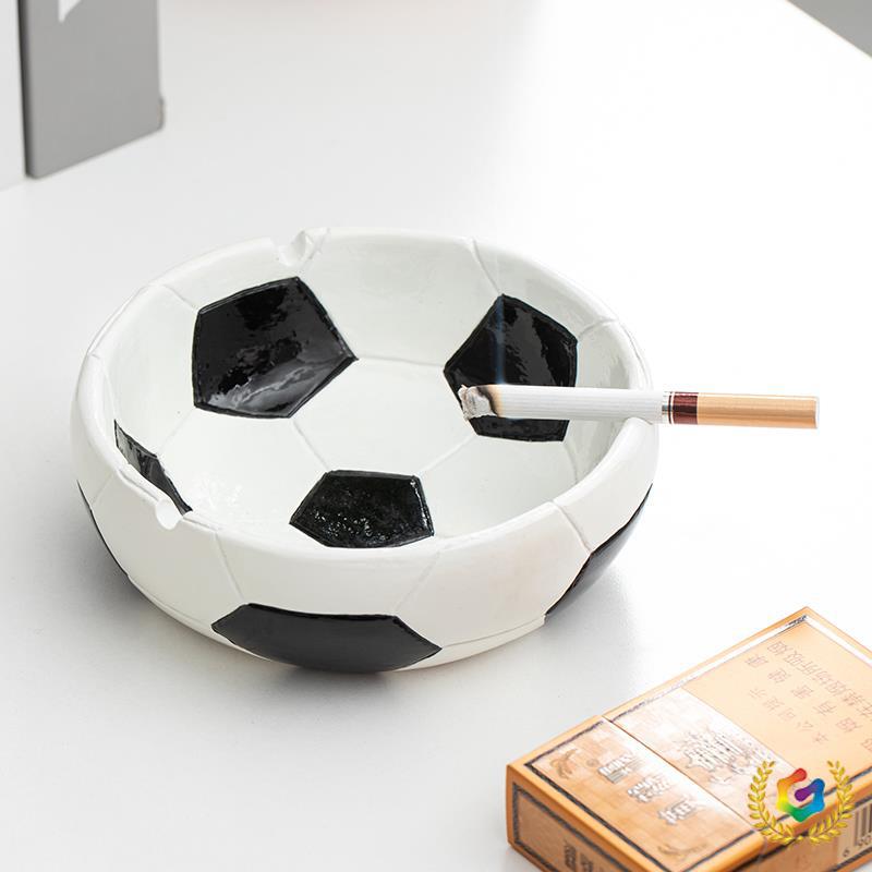 Banyan Anti-Fall Basketball Ashtray: Creative, Trendy, and Fly-Proof for Home or Office