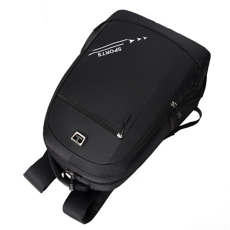 Trendy Shoulder Backpack Men's Casual Travel Bag Computer Bag