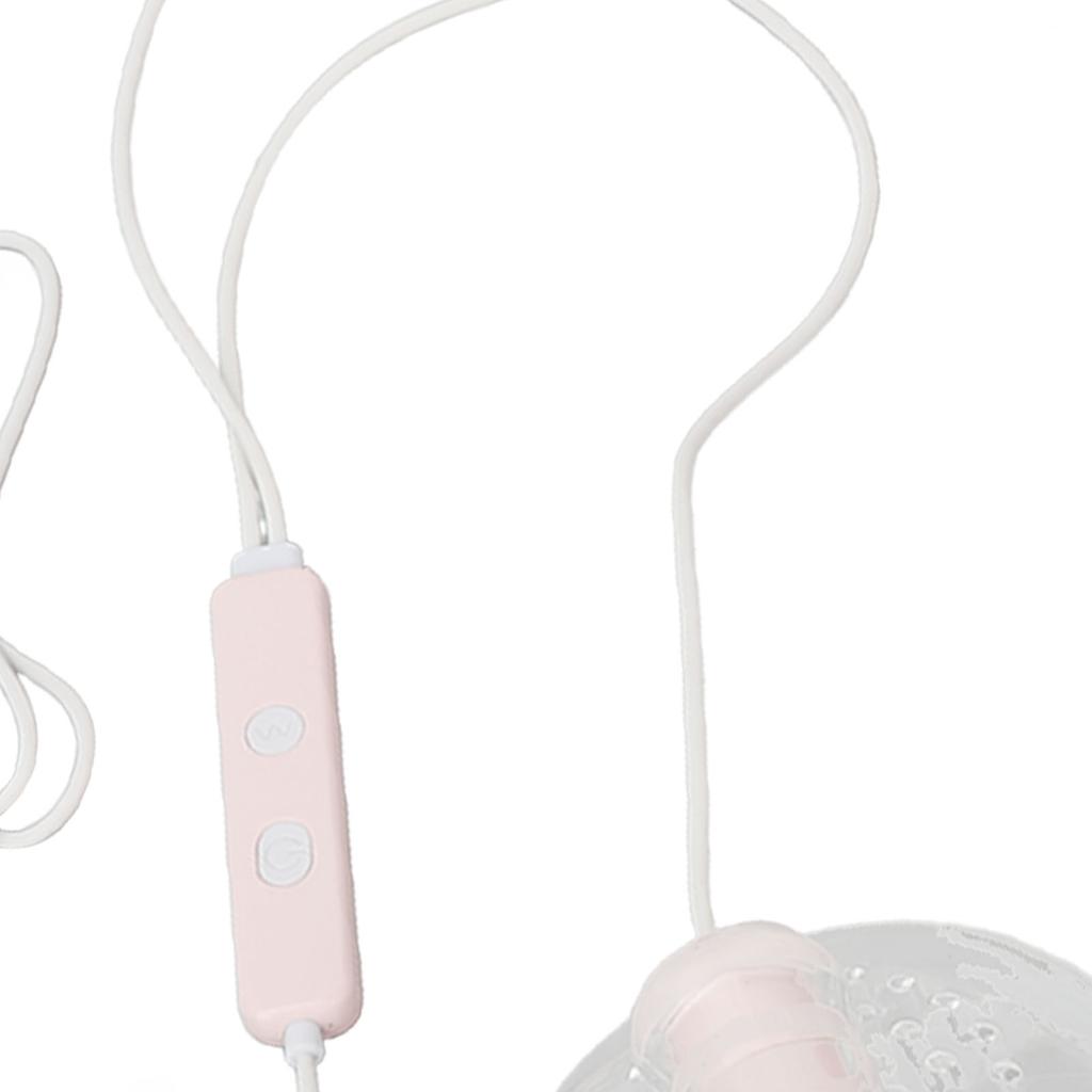 Postpartum Lactation Massager Silicone Breastfeeding 7 Strength Gear Massager with 2 Massage Heads