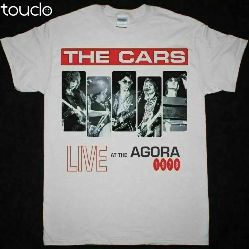 New The Cars Live At The Agora 1978 Cotton Tshirt Unisex S5xl Xs5xl Custom Gift Short Sleeve Funny Tee Shirts