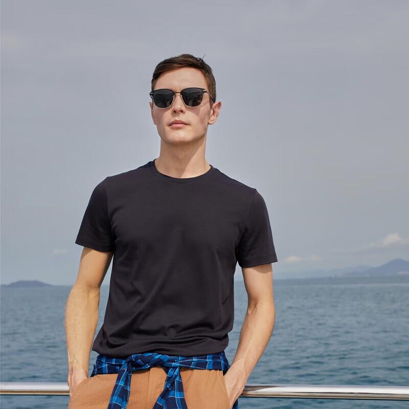 YOUNGOR Men's Casual Short Sleeve T-Shirt GSPC590001AYY