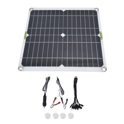 Przenośny Panel Solarny 200W 5V Wodoodporny Lekki Cienka Konstrukcja Płyta Ładowarki Solarnej do Gospodarstwa Domowego