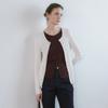 On On Layered Color Cardigan Nek6sd220
