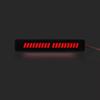 Automotive front grille mesh badge is suitable for BMW M logo 1 2 3 5 7 series LED refitting X1 X3 X5 front grille badge. xkzh98
