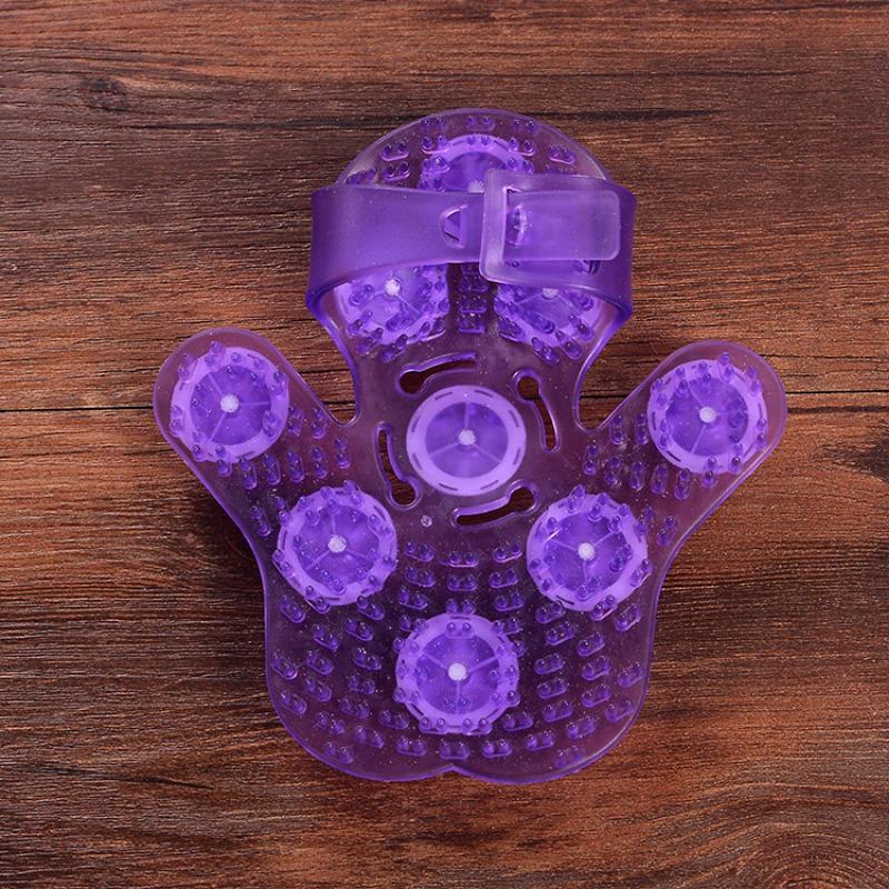 Nine beads palm massager 360 degree rotation whole body beauty massage manual nine beads massage