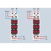 Din Rail 18mm AC 40-500V 220V 380V Voltage Meter Ammeter Single Three Phase Modular Indicator LED Digital Display Detector NEW