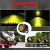 LED Motorradscheinwerfer Nebelscheinwerfer Zusatzlicht für Offroad ATV LKW 4x4 Zusatzscheinwerfer Hilfsarbeitsleuchten 10-36V DC