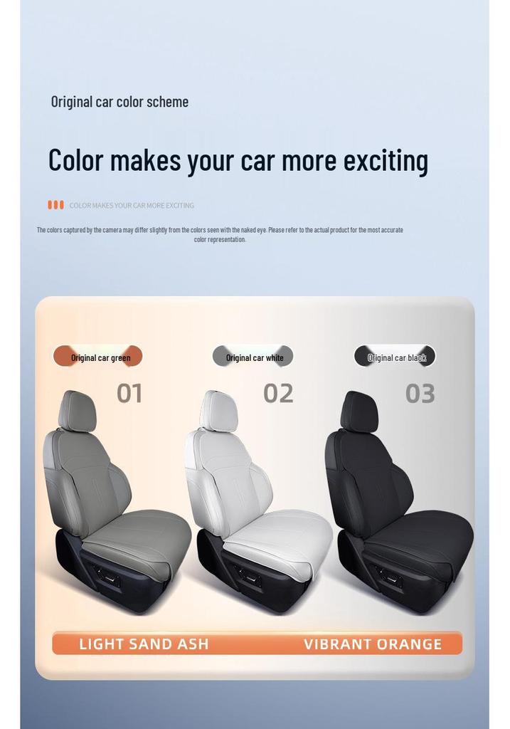 Chery ICARV23 All-Season Seat Cushion & Cover - Universal Fit
