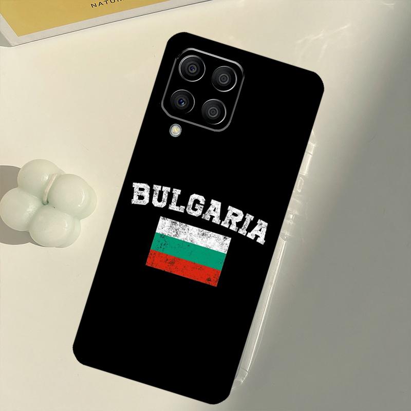 Bulgaria Flag Passport Map For Samsung Galaxy M54 M21 M33 M53 M13 M12 M32 M52 M11 M31 M35 M55 M15 M14 M34 M06 M16 Case