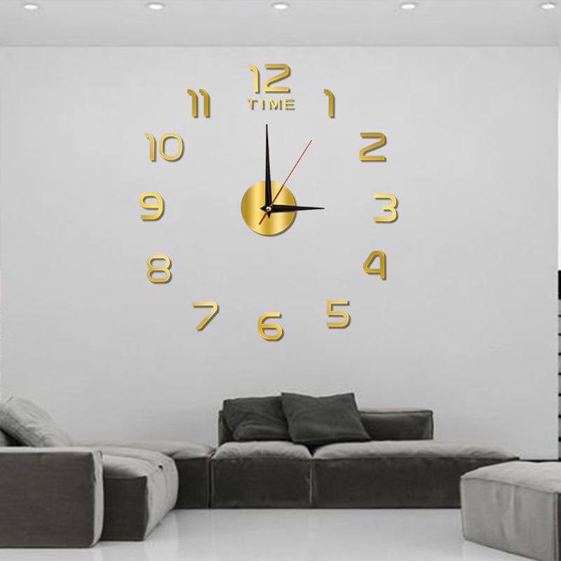 

Люмінесцентний акриловий безшумний настінний годинник для вітальні, кабінету або спальні – Стильний та сучасний дизайн