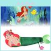 Adorable Ariel Mermaid Plush Pen Pouch For Kids, Soft And Comfortable Fabric, Perfect Storage For Pens, Coins And Small Items