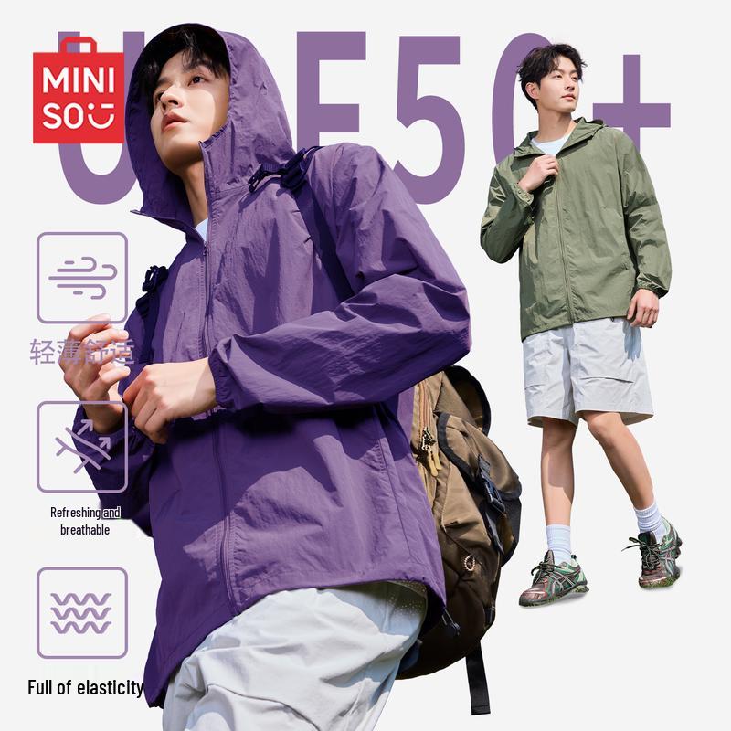 MINISO Men s Mountain Series Lightweight Sun Protection Jacket L