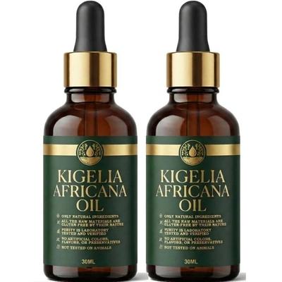 Pack of 2 Kigelia Africana Oil 30ml – Daily Skin Care Essential Massage Oil for Hydration & Smooth Texture