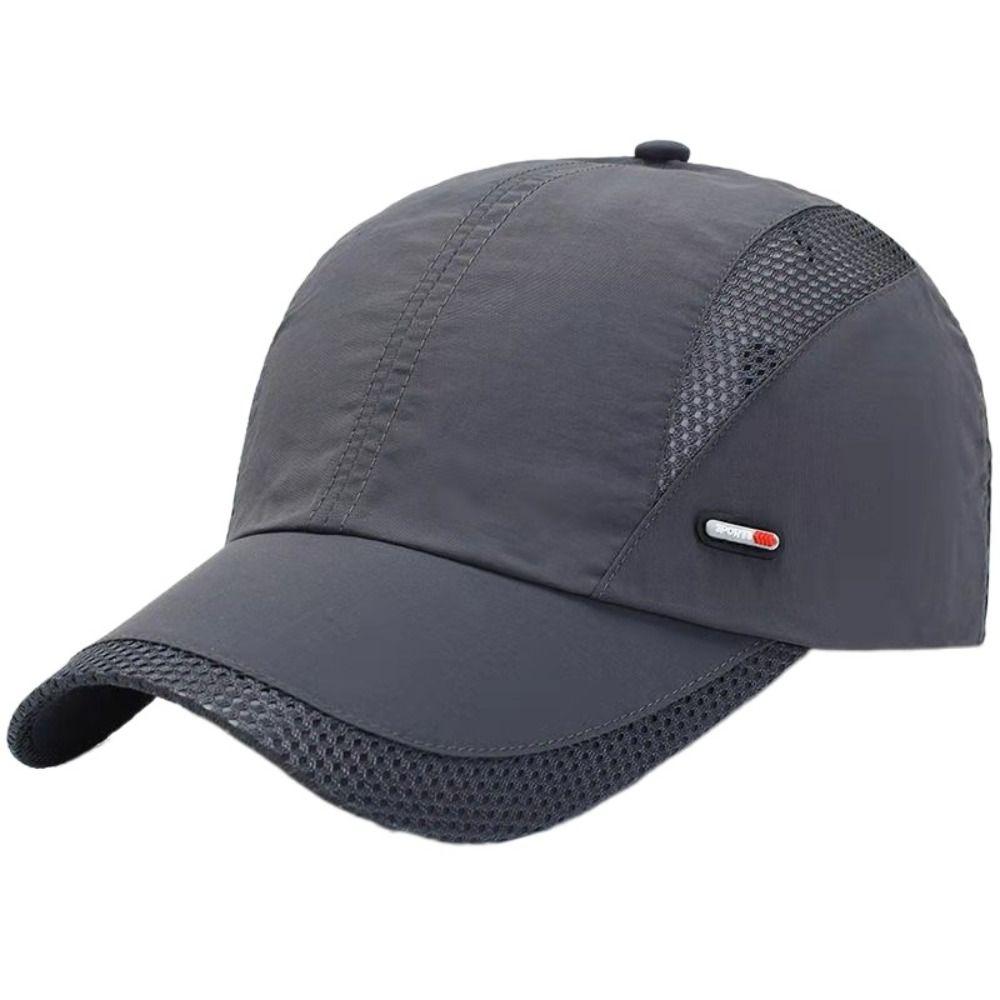Sun Protection Quick Dry Cap Ultra-Thin Sports Hat Adjustable Mesh Baseball Cap  Cycling