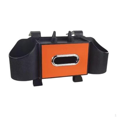 Boîte de rangement arrière de siège de voiture Accessoires Organisateur à suspendre Mouchoirs Bouteilles d'eau