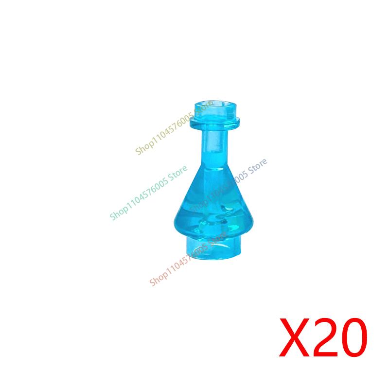 MOC City Scene Accessories Building Blocks Medieval Bonfire Flame Wine Bottle Reagent Bottle Box Compatible Mini Bricks Toys T11