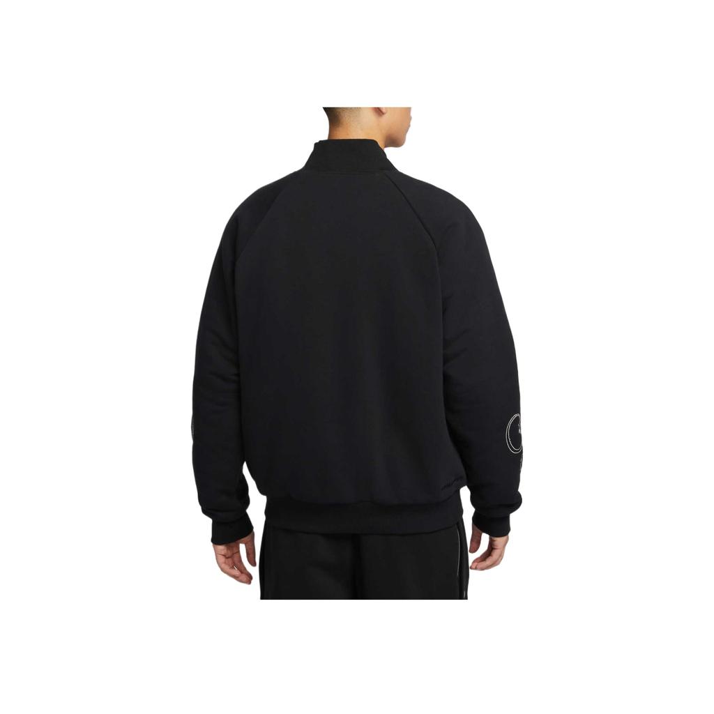 Nike Therma-FIT LeBron Long Sleeve Solid Color Animal Pattern Cotton Jacket Men Jacket Black HV3499010