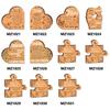 MZ1021-1031 Mother's Day Heart Wooden Desktop Ornament