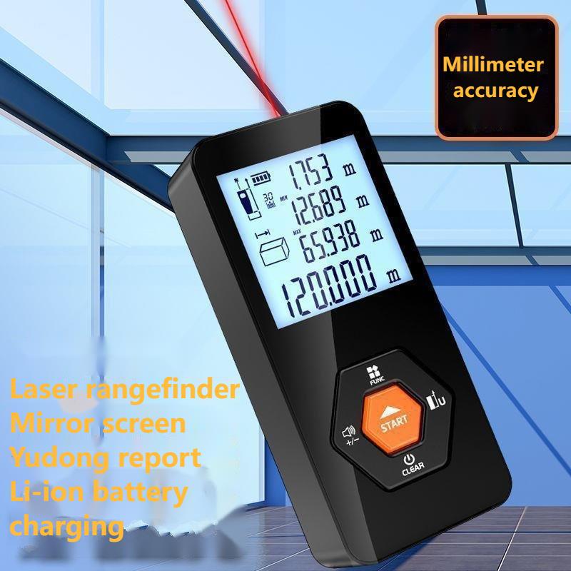 High-precision Laser Distance Meter Infrared Measuring Ruler Electronic Ruler Room Meter Handheld Distance Measuring Instrument
