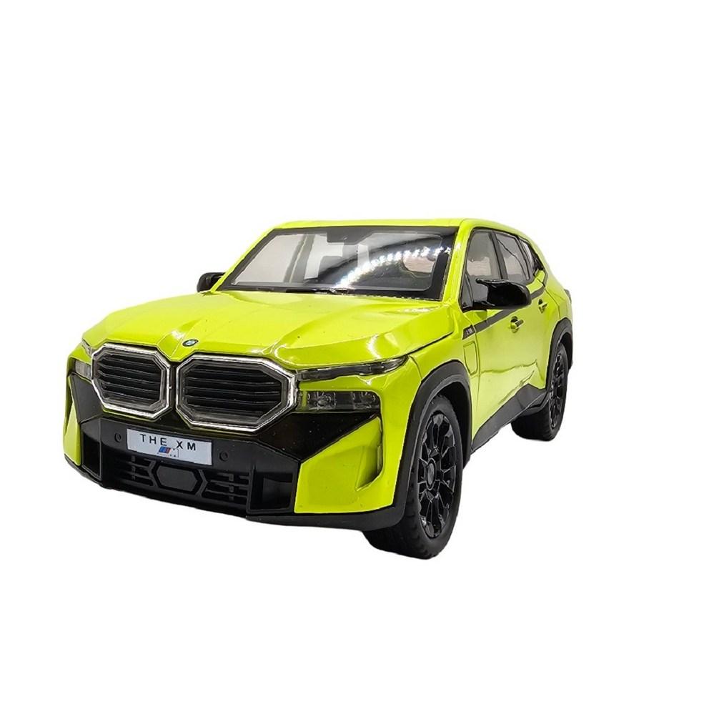 BMW XM SUV 1:24 Diecast Model Car - Neon Green