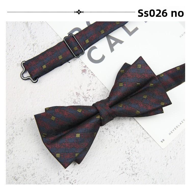 

Traditional Mens Bow Tie For Wedding Formal Attire With Adjustable Fit For Grooms And Groomsmen Fashion Bow 26