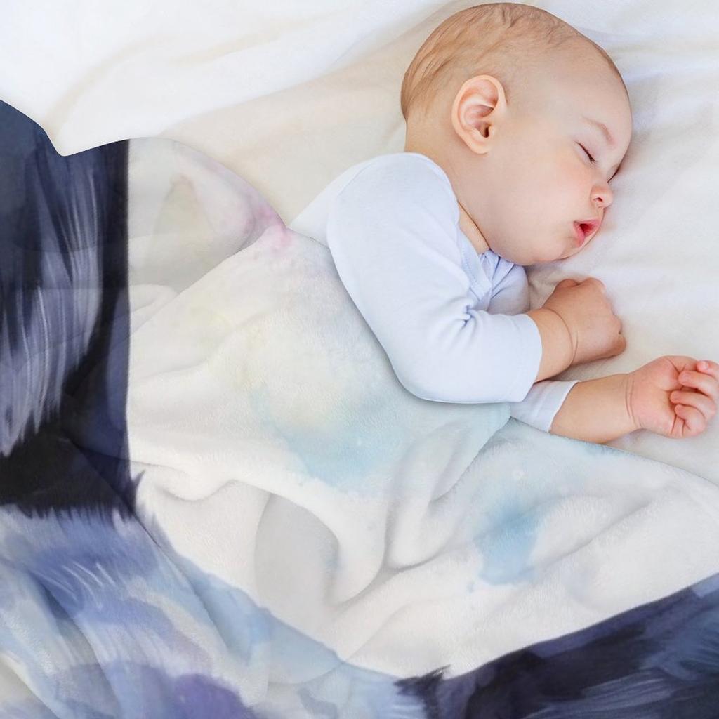 beautiful Australian Kelpie herding dog dog art Throw Blanket Decorative Sofas Decoratives Kid'S Sleeping Bag Blankets