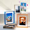 Color Acrylic Photo Frame Picture Frame and Acrylic Decorative Tray - Horizontal and Vertical Formats for Tabletop/Wall Display