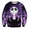 Halloween new costumes movie skull digital printing sweater men's ghost festival street funny sweater woman