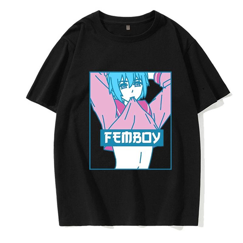 Summer Casual Loose Printed Tee Shirt Women Round Neck Short Sleeve Harajuku Streetwea Fashion Tops Clothing Tshirt Unisex