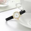 Quartz Watch Academy Style Simple Ultra-Small Dial Retro Literary Fine Strap Small Watch Women