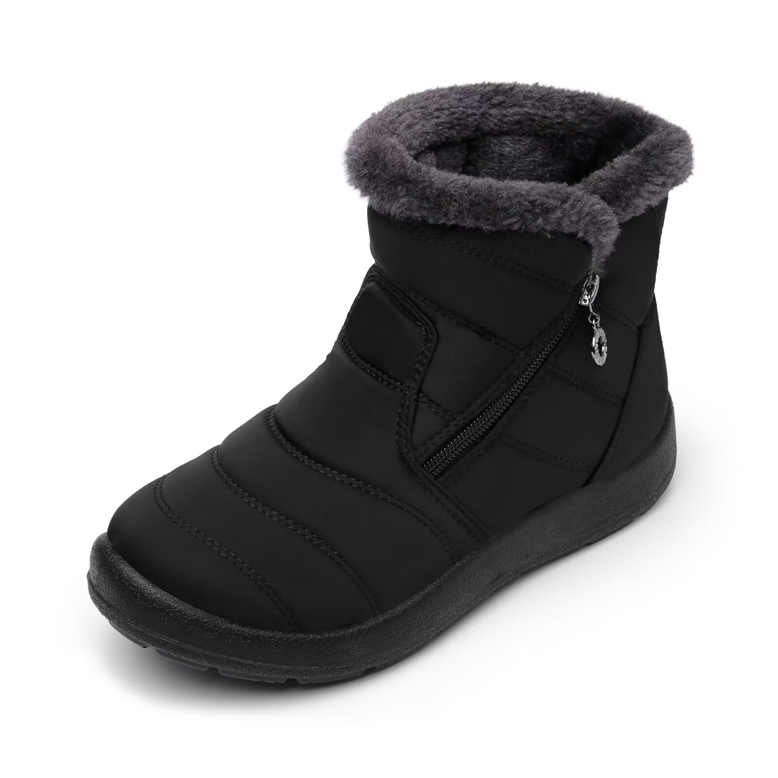 Snow Cold Easy to Put On and Take Off kamafy Women s Boots Fleece-Lined Weather Waterproof Non-Slip 5500₽