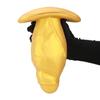 Goldener Flüssigsilikon Tragbarer Realistischer Dildo: Weicher, Großer, Outdoor Analplug für Männer & Frauen.