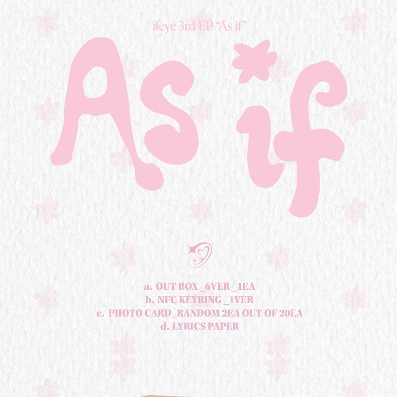[PRE ORDER] Ifeye – 3rd EP As If (Platform Ver.)