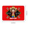 Anime One Piece Door Floor Bathroom Kitchen Mat Anti-Slip Indoor Pirate King Luffy Doormat Garage Entrance Carpet Rug