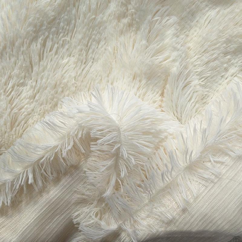 100cm*165m Tecido de pele de lã de imitação Tecido de pele sintética para costura DIY Roupas Chapéu Bolsa Material Foto Fundo Decoração Pano