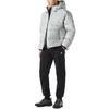 Asics Soft Comfortable Fitted Simple Hooded Down Jacket Men Jacket Silver-Gray 2031E871-020