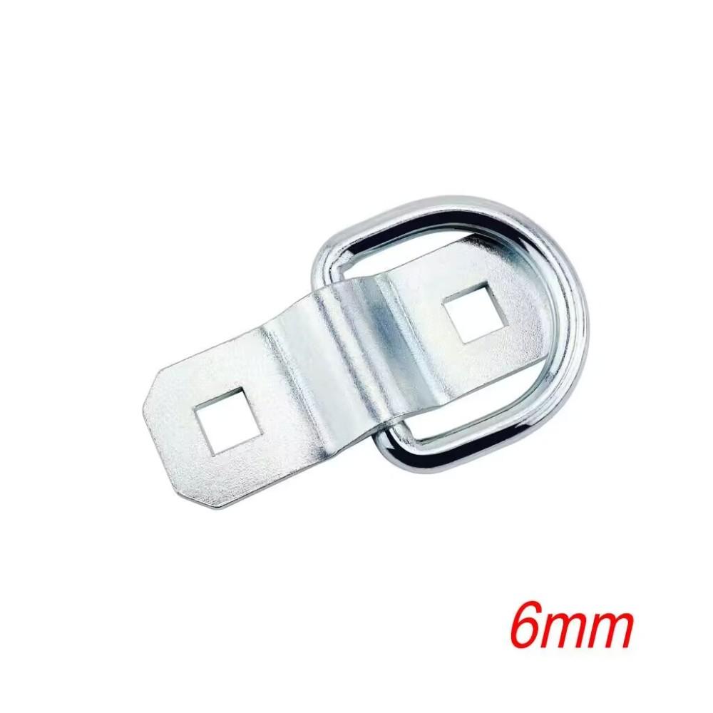 

Твердая стальная стяжка, D-кольцевой ремень, веревка, точка палубы, якорь, складная проушина для прицепов, фургон, лодка, кемпер, караван 6mm-D