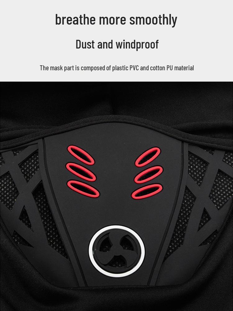 Men’s Windproof Winter Mask for Outdoor Cycling & Skiing - Cold Protection Helmet Hat