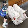 Versatile Girls Canvas Shoes Korean Version of Spring and Autumn New Children's Little White Shoes Middle and Old Children's Leisure Internet C