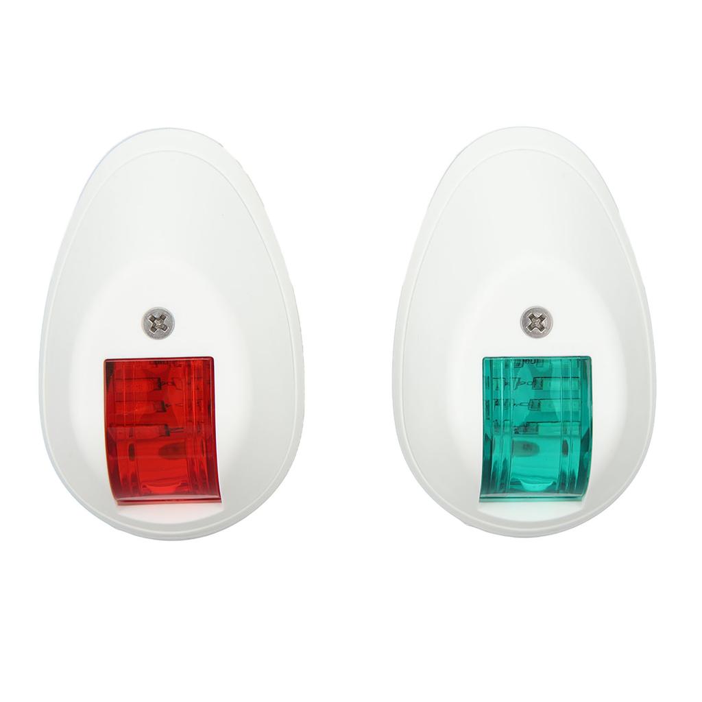1 Pair LED Navigation Light Professional Alarm Indication Navigation Signal Light for Boat Yacht  12V 2W