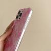 Süße Vollbild-Handyhülle mit rosa Schleifen für iPhone 13 15 14 16 Pro Max Stoßfeste Schutzhülle Niedliche Hülle für iPhone 17 ProMax