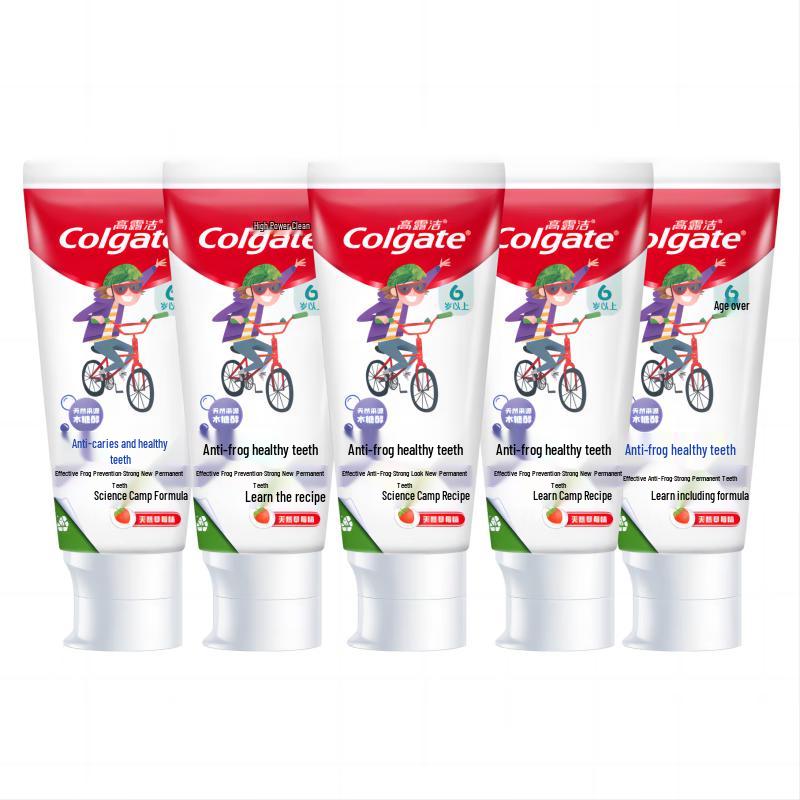 

Colgate Kids Fluoride Toothpaste (Strawberry, 5-Pack)