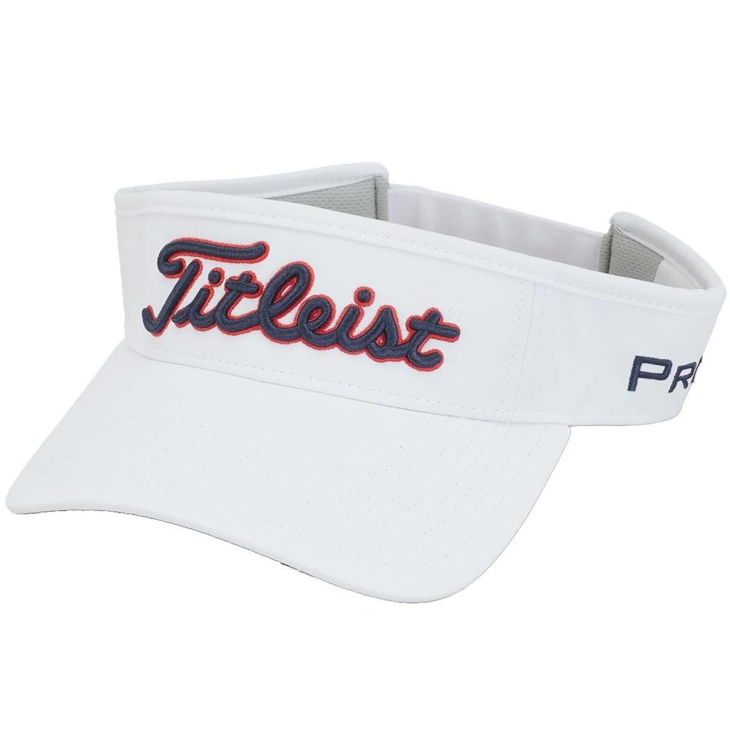 Titleist Tour Performance Visor Men's TH25VTPN2 White/Navy/Red