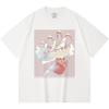 230 Gsm 100% Cotton Heavy Metal T-Shirt  Rock Band Popular Music Print Unisex Heavy Cotton T Shirt