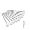 10pcs/set Stone Grinder Polisher Burs 2.35mm Shank For Contouring Shaping Porcelain Nail Rotary Stone Polisher Nail Accessory Mill Tools